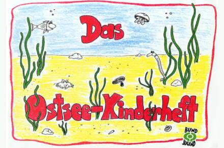 Ostsee-Kinderheft Bunte Meeresillustration