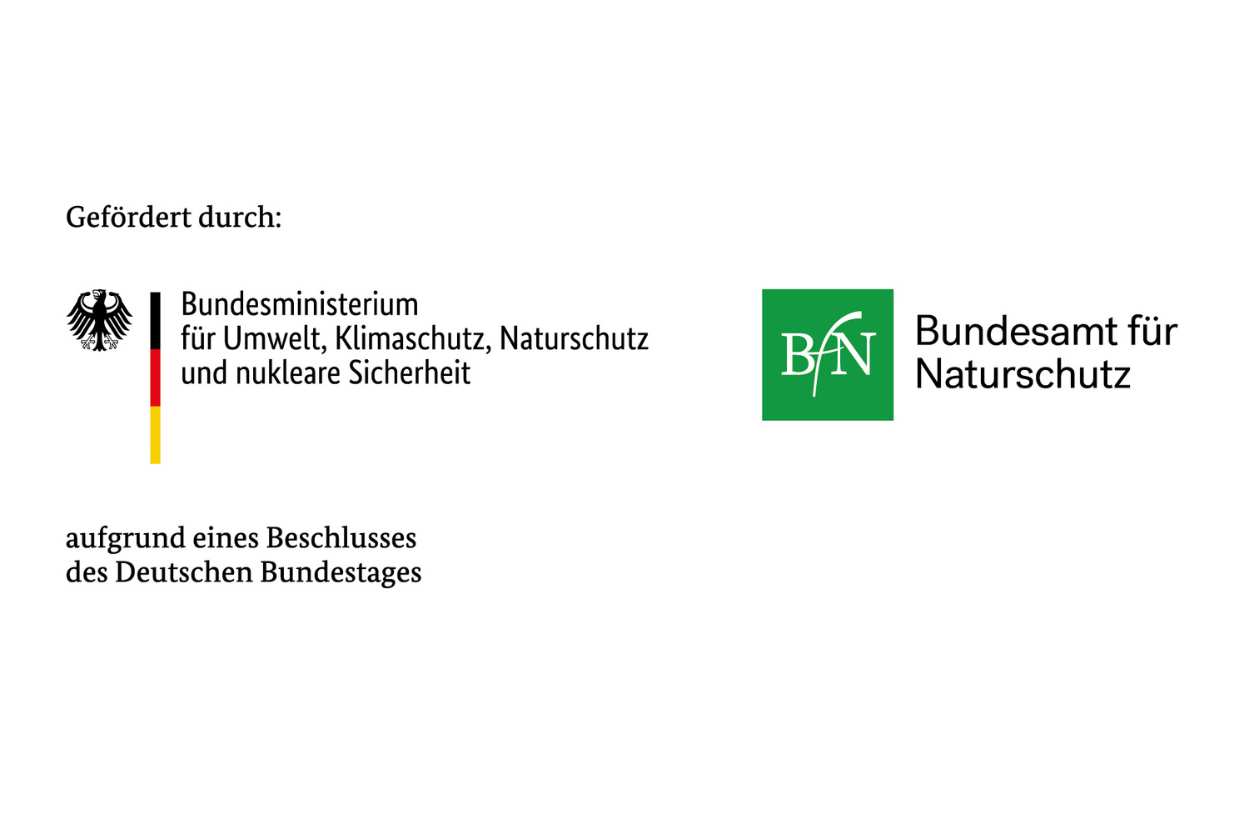Logos von Umweltministerium und Naturschutzbund.